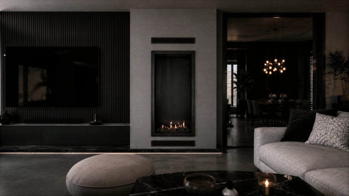 Selected Vertical Single-Sided Full Glass 60 x 120 cm