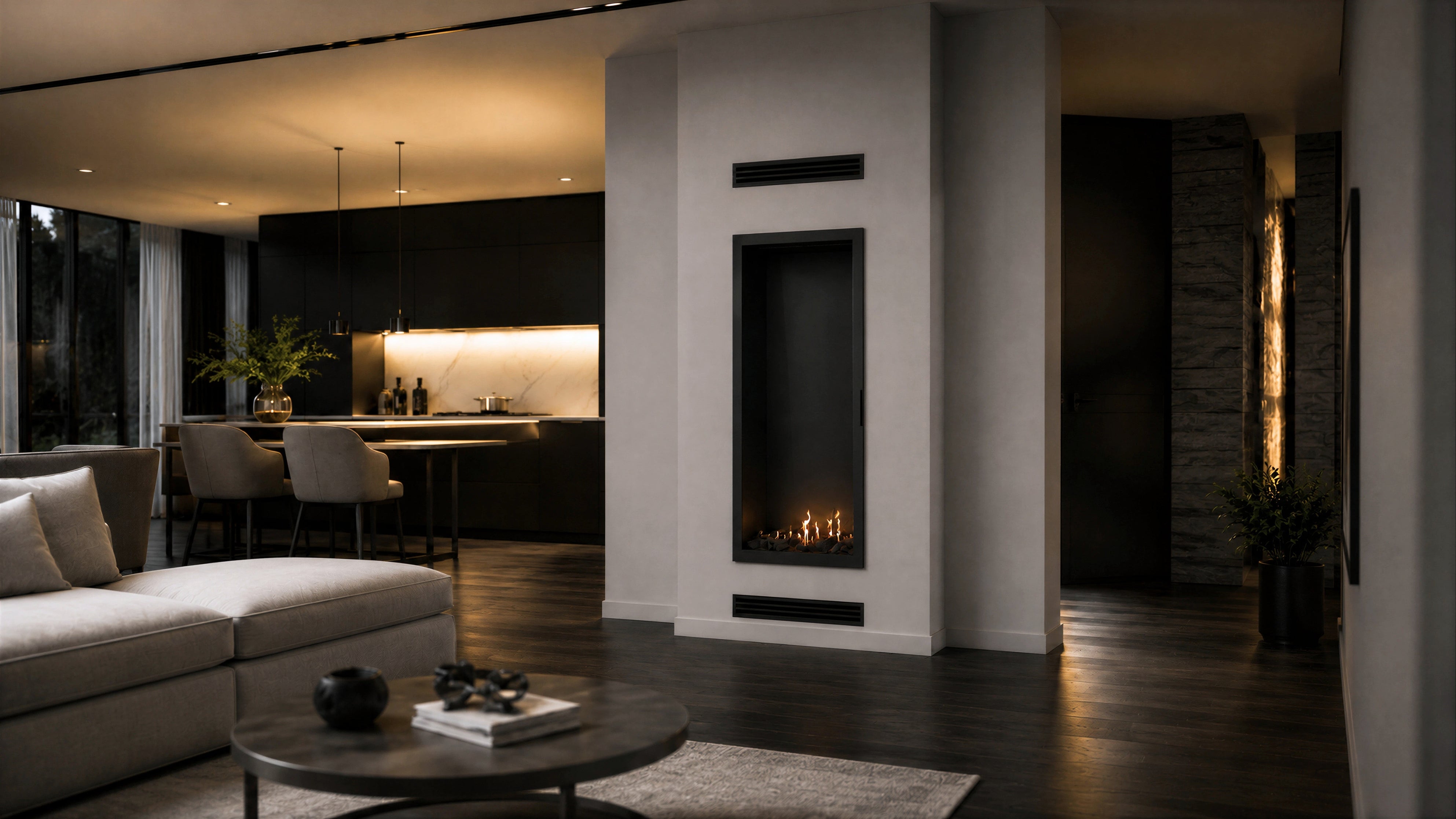 Image of Selected Vertical Single-Sided Full Glass 60 x 160 cm