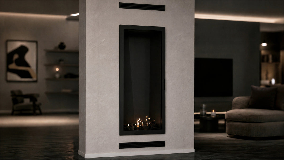 Selected Vertical Single-Sided Full Glass 60 x 180 cm