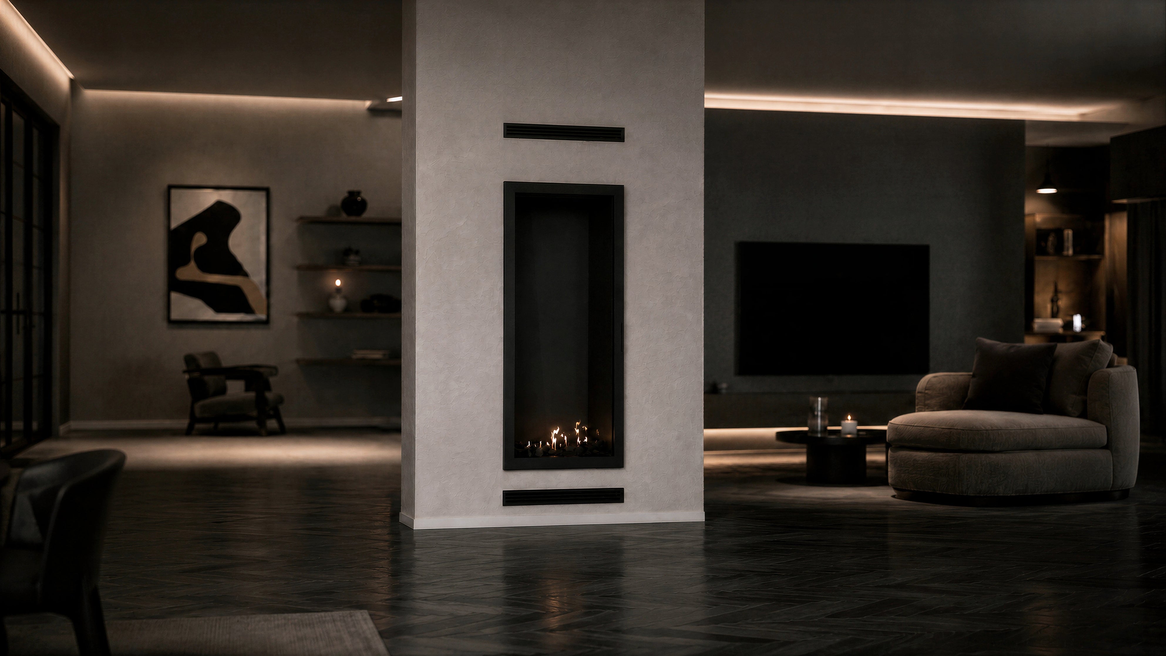 Image of Selected Vertical Single-Sided Full Glass 60 x 180 cm