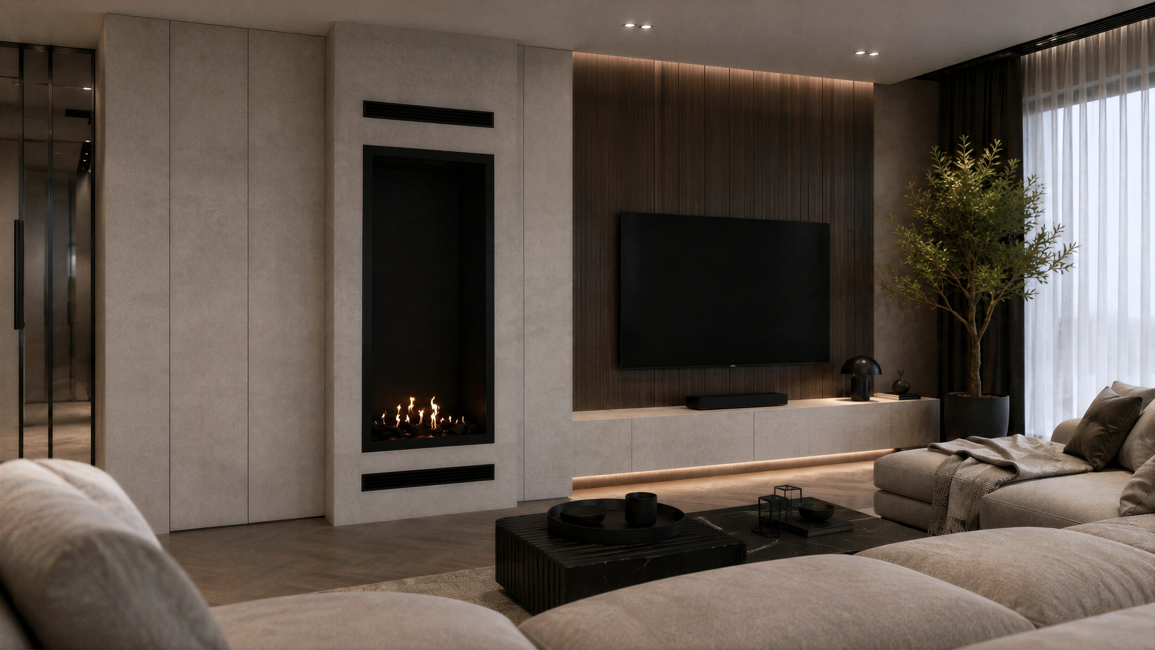 Image of Selected Vertical Single-Sided Full Glass 60 x 200 cm