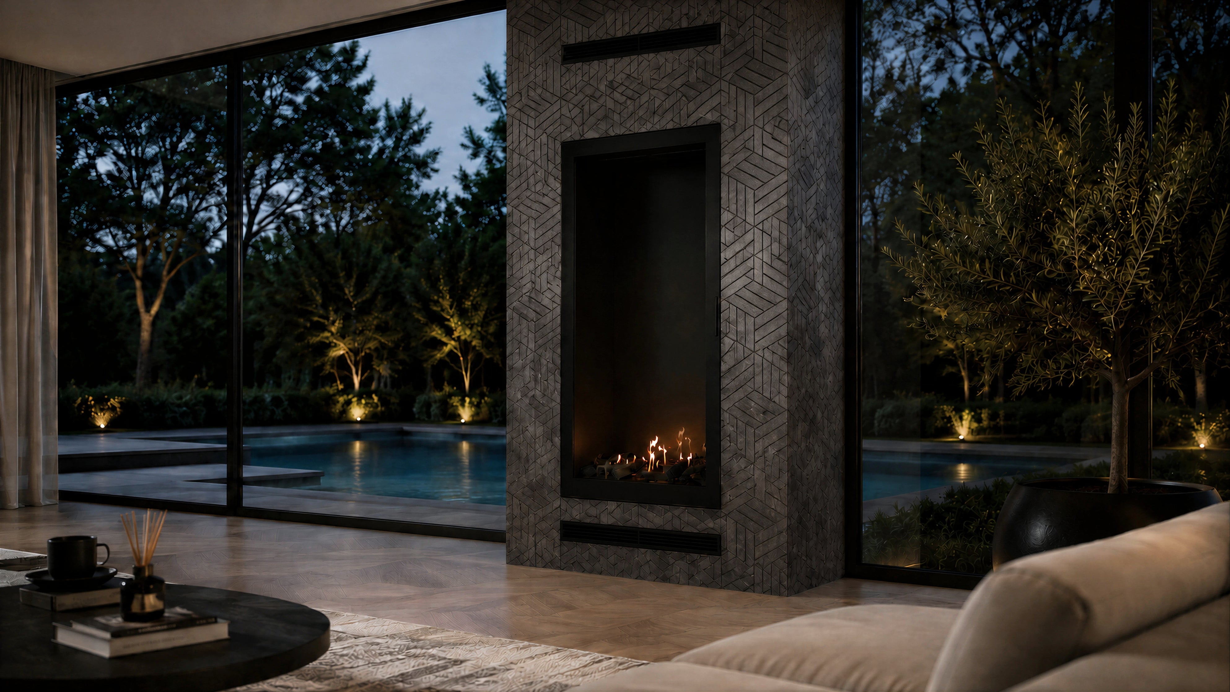 Bio ethanol fireplaces without a flue or chimney - Wild Flame