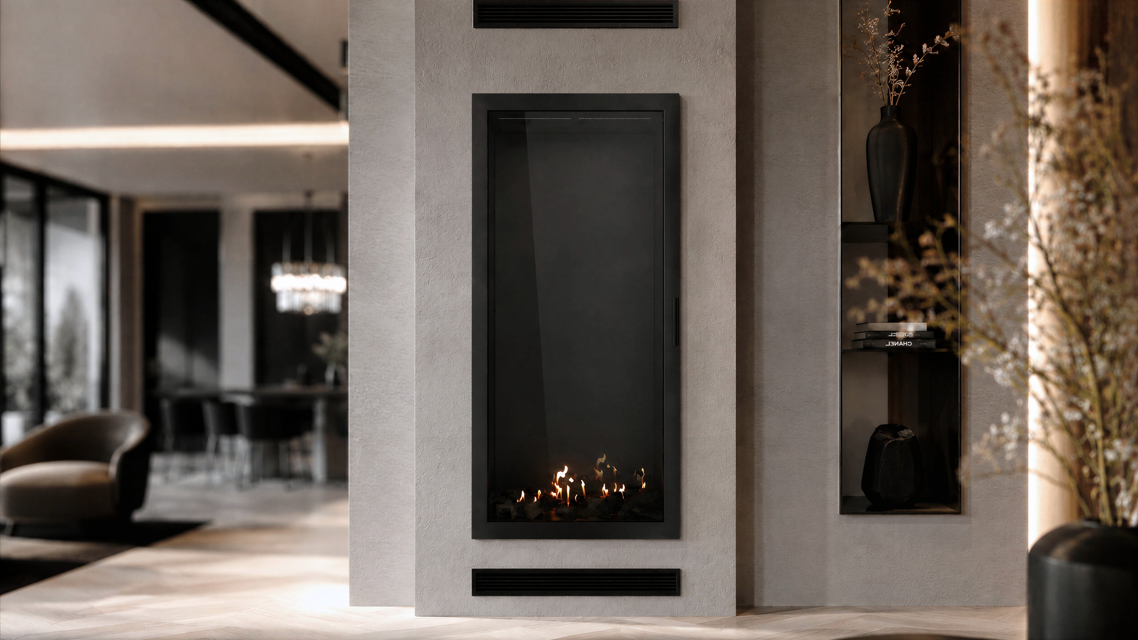 Bio ethanol fireplaces without a flue or chimney - Wild Flame