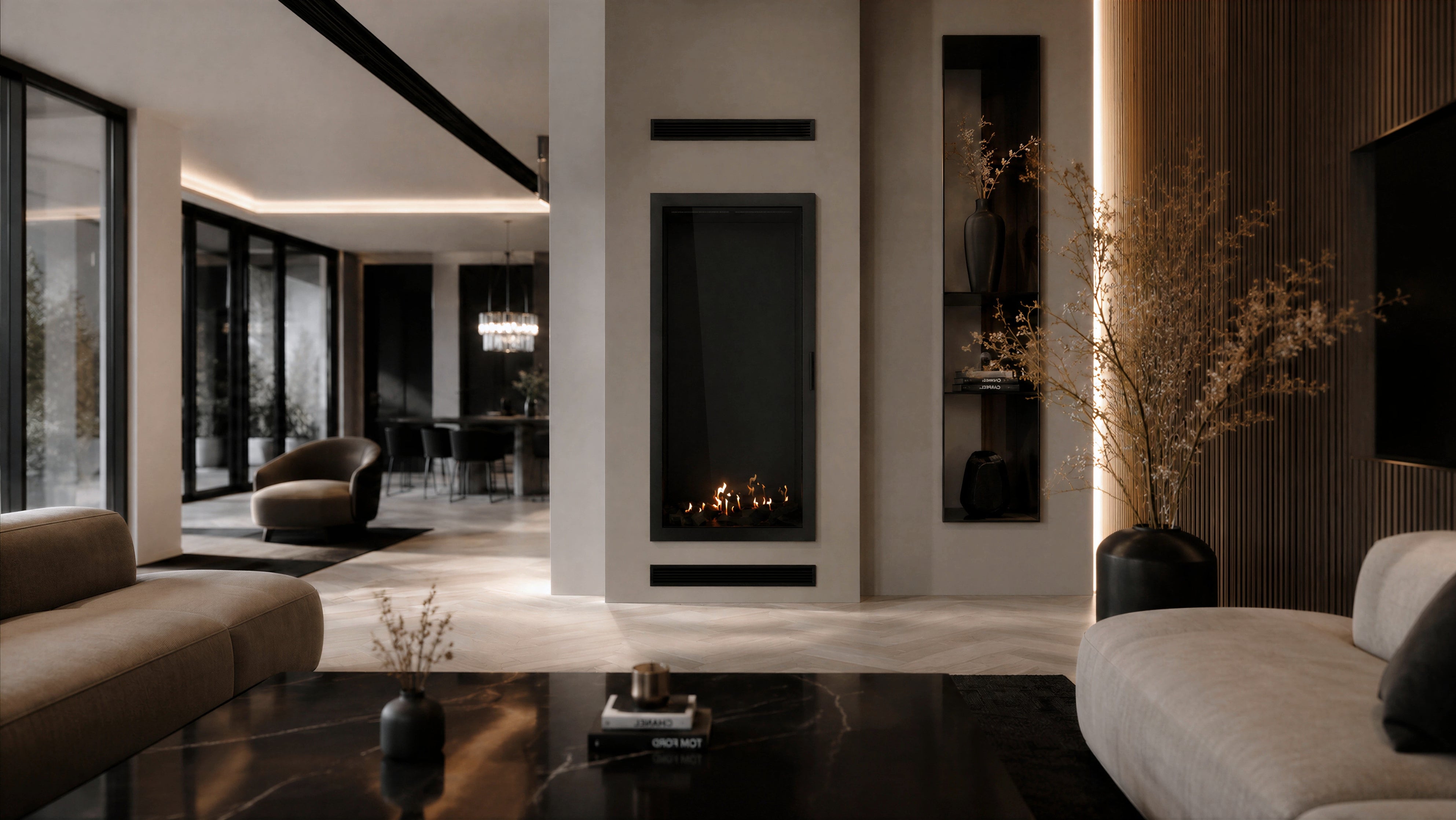 Image of Selected Vertical Single-Sided Full Glass 70 x 140 cm