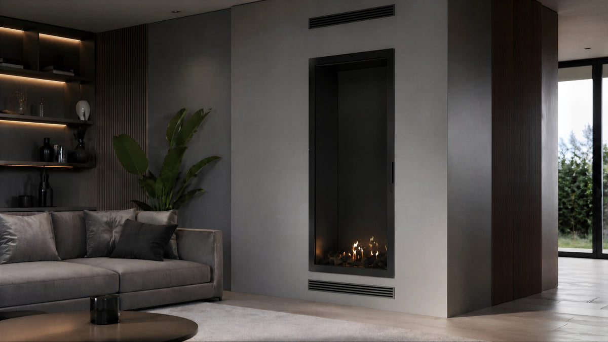 Selected Vertical Single-Sided Full Glass 70 x 160 cm
