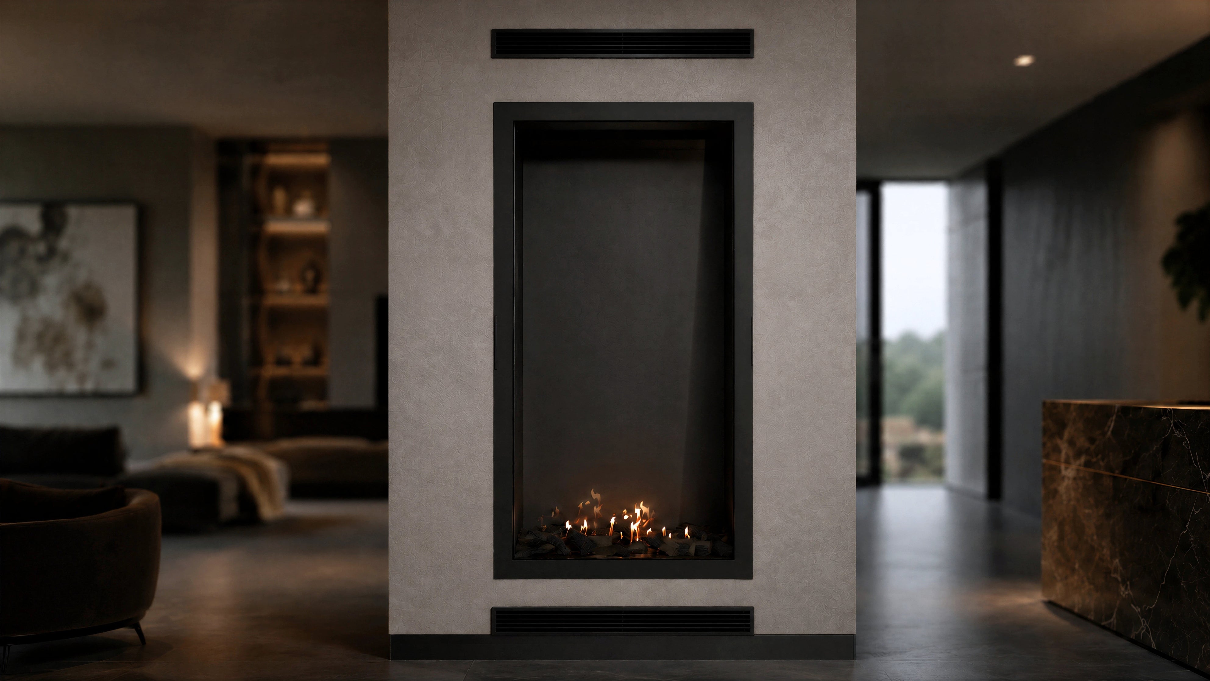 Bio ethanol fireplaces without a flue or chimney - Wild Flame