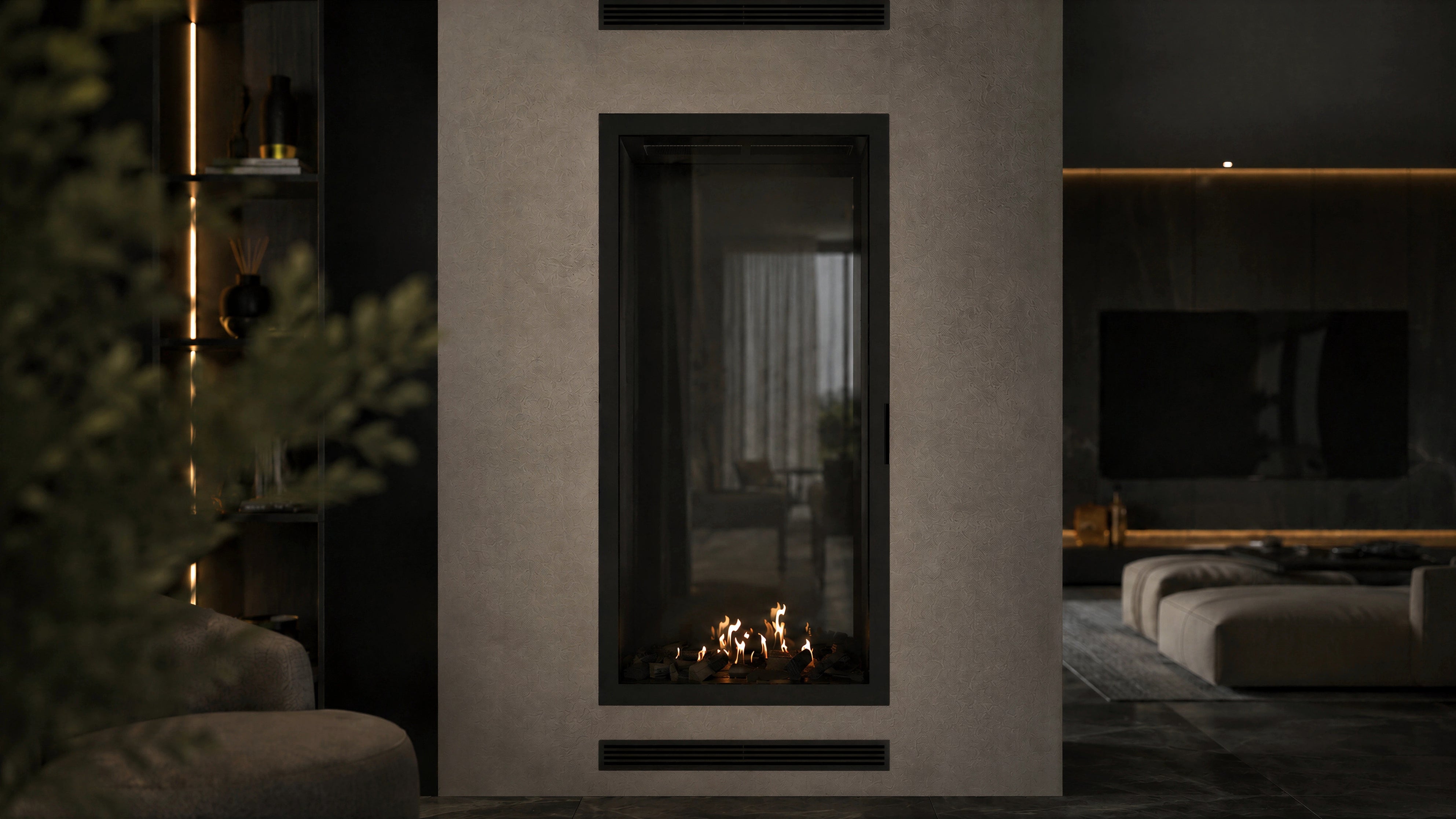 Bio ethanol fireplaces without a flue or chimney - Wild Flame