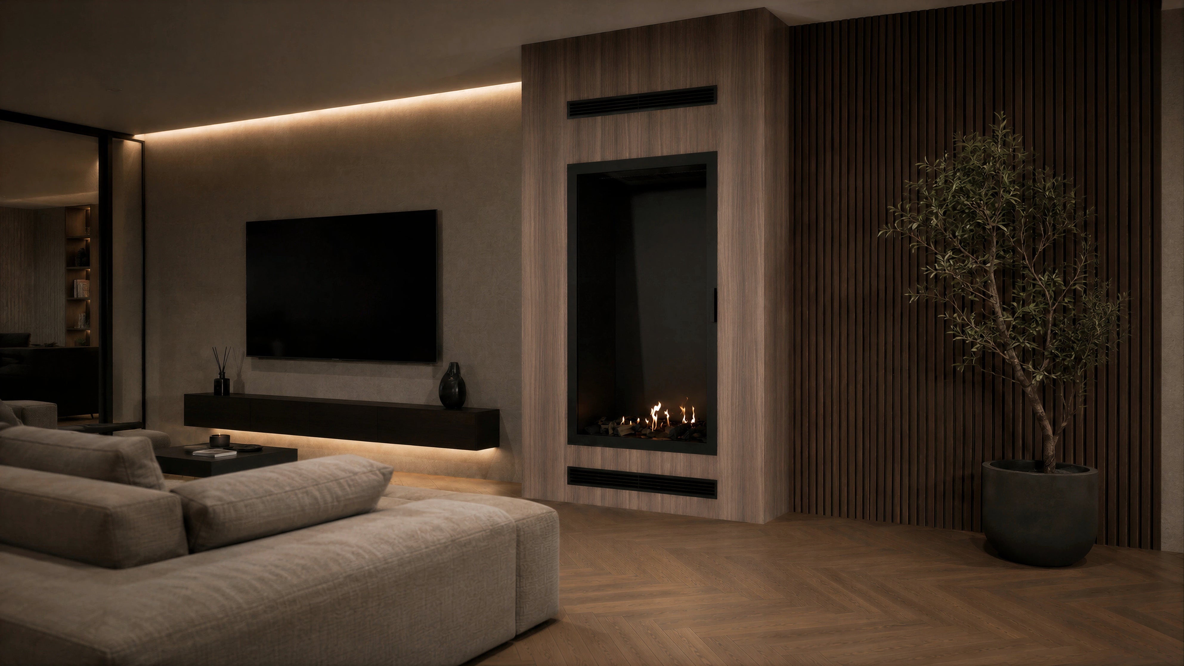 Image of Selected Vertical Single-Sided Full Glass 80 x 180 cm