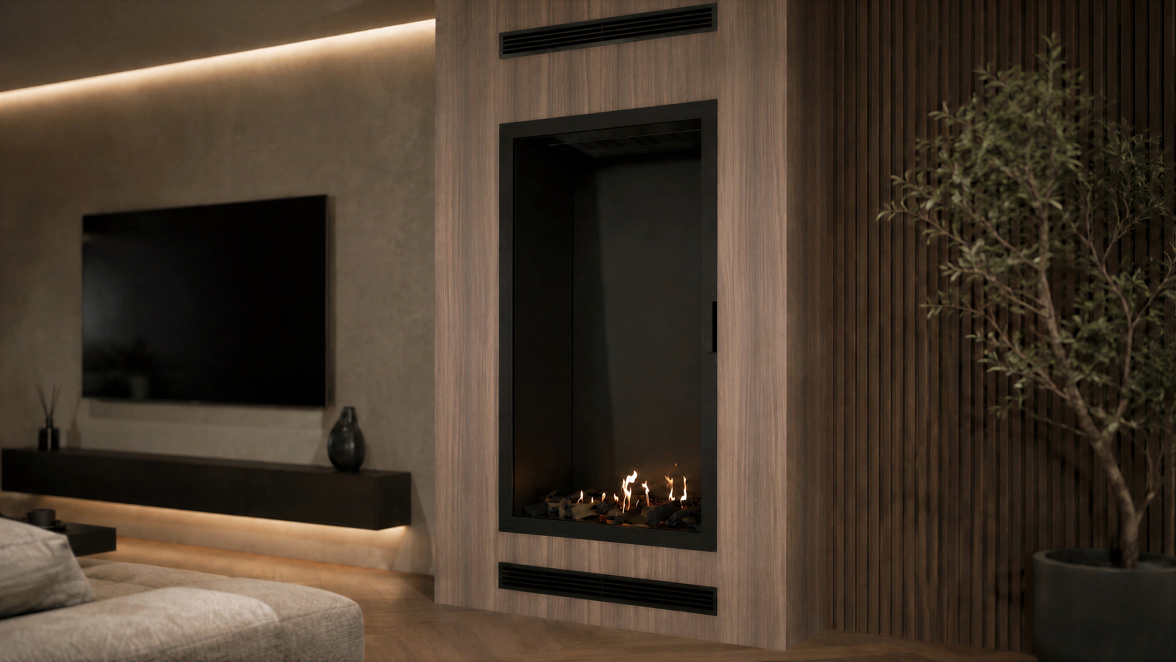 Bio ethanol fireplaces without a flue or chimney - Wild Flame