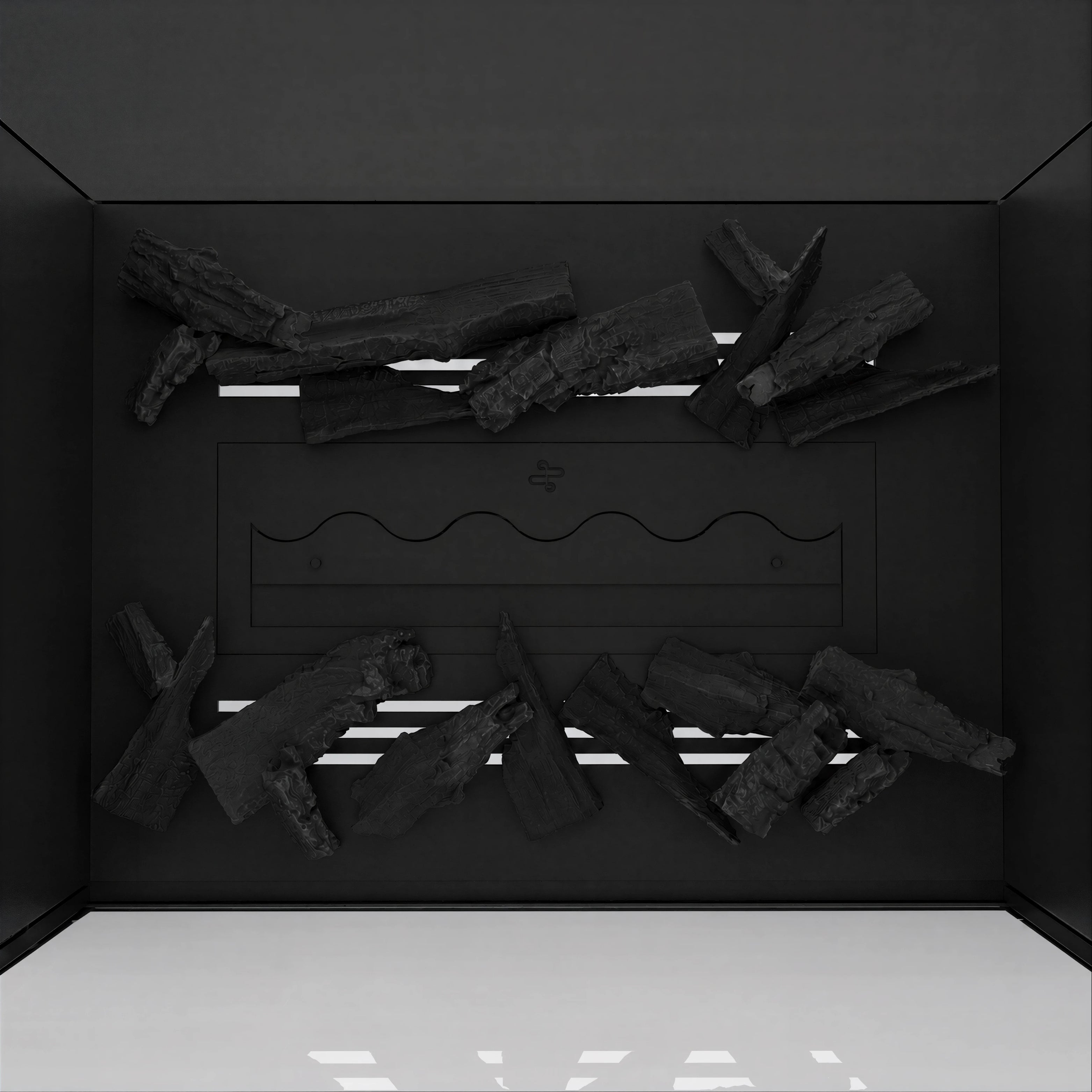 Image of Selected Vertical Single-Sided Full Glass 80 x 200 cm