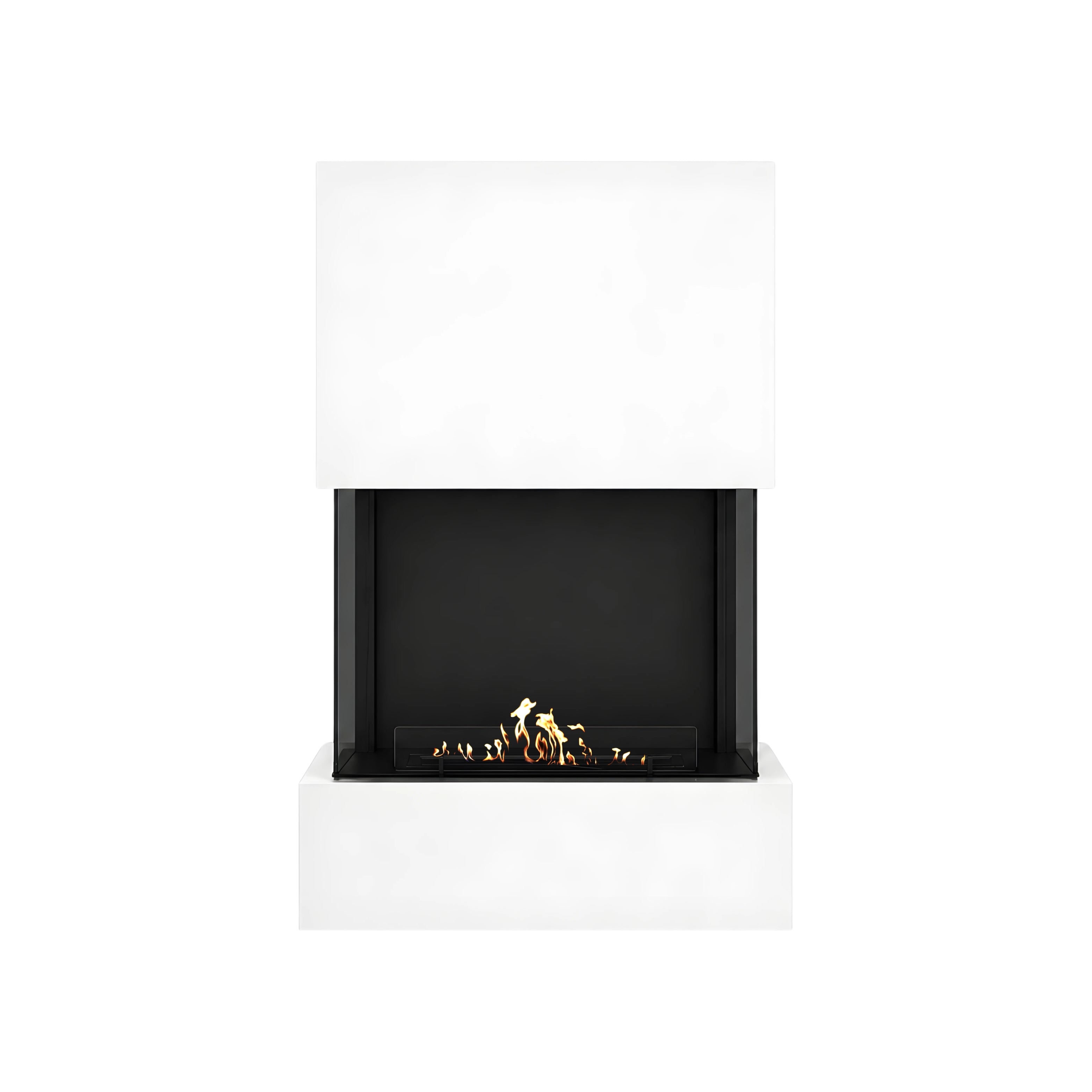 Image of Sure Freestanding Fireplace white H190 cm
