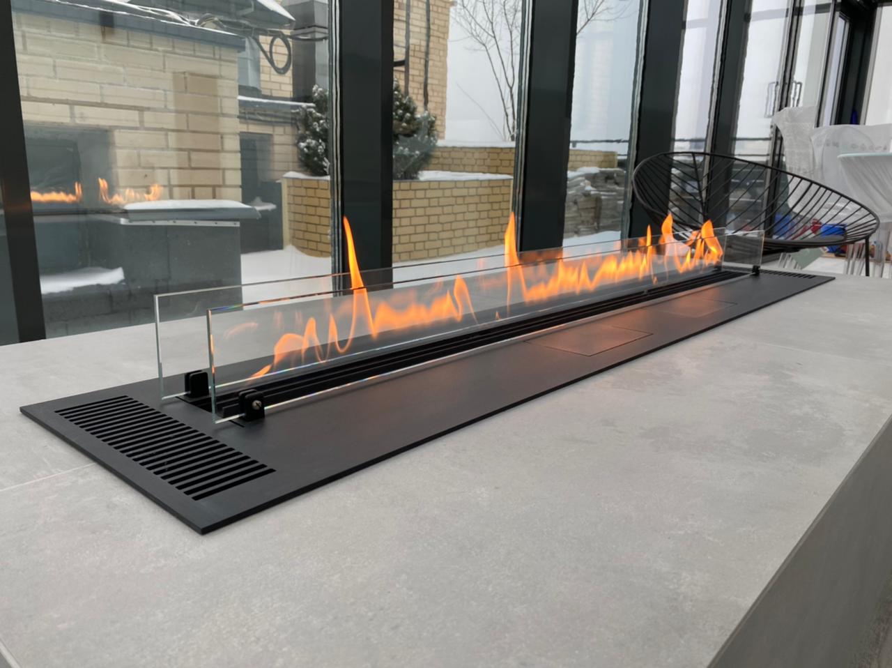 Mace Freestanding Bio-Ethanol Fireplace (Product available on request)